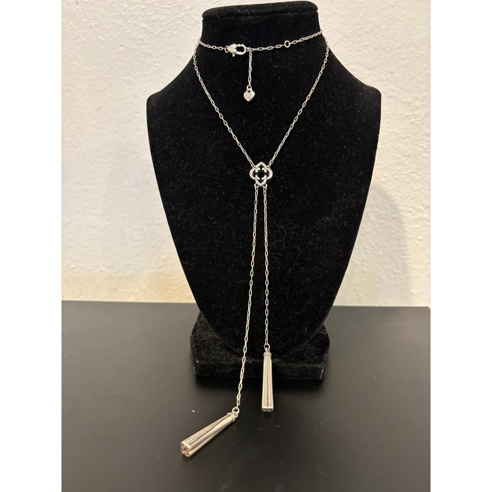 Brighton Toledo Alto Silver - Plated Lariat Necklace - Picture 4 of 6